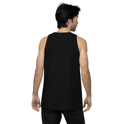 Person wearing a black tank top for Creepy All Year 