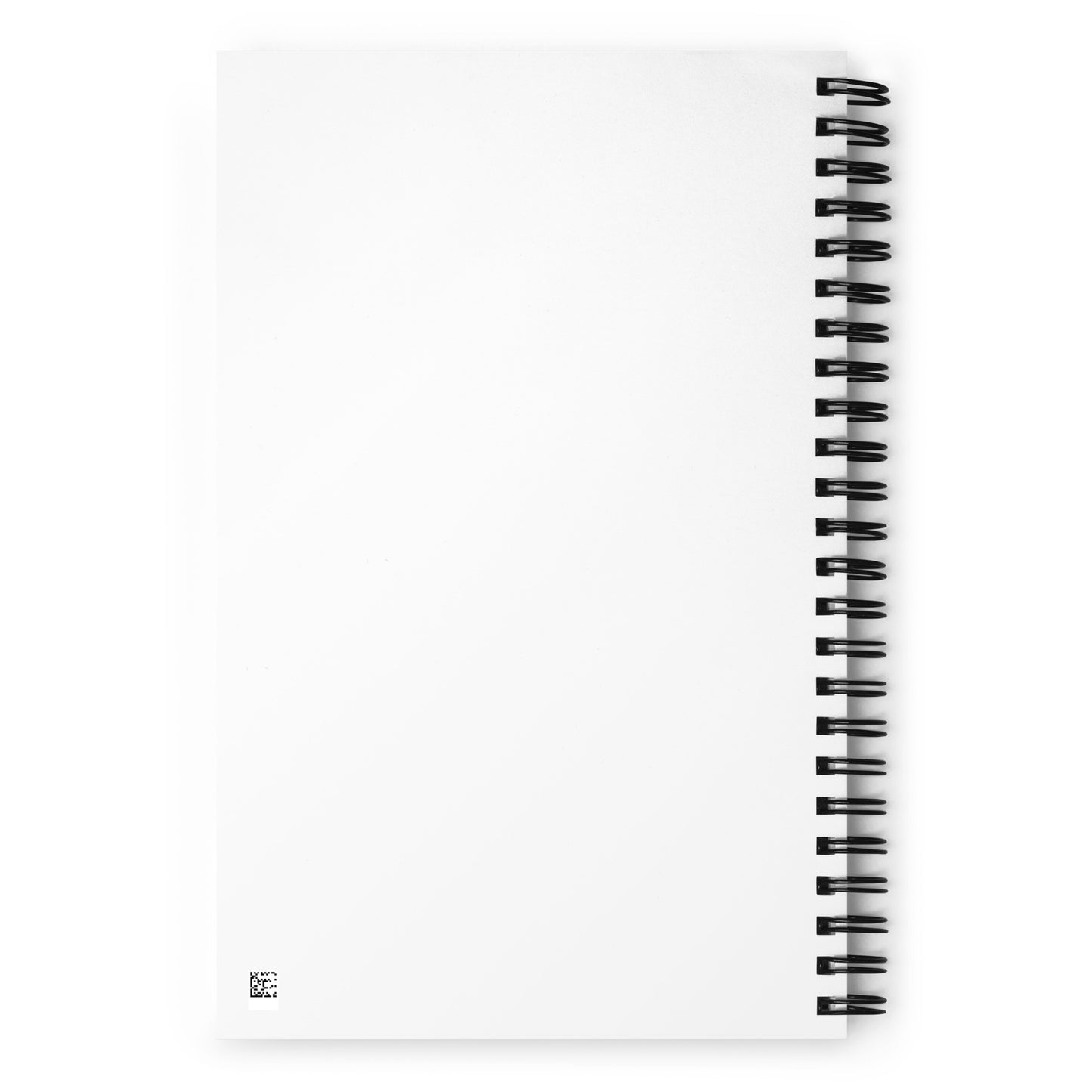 This is the back of a spiral notebook