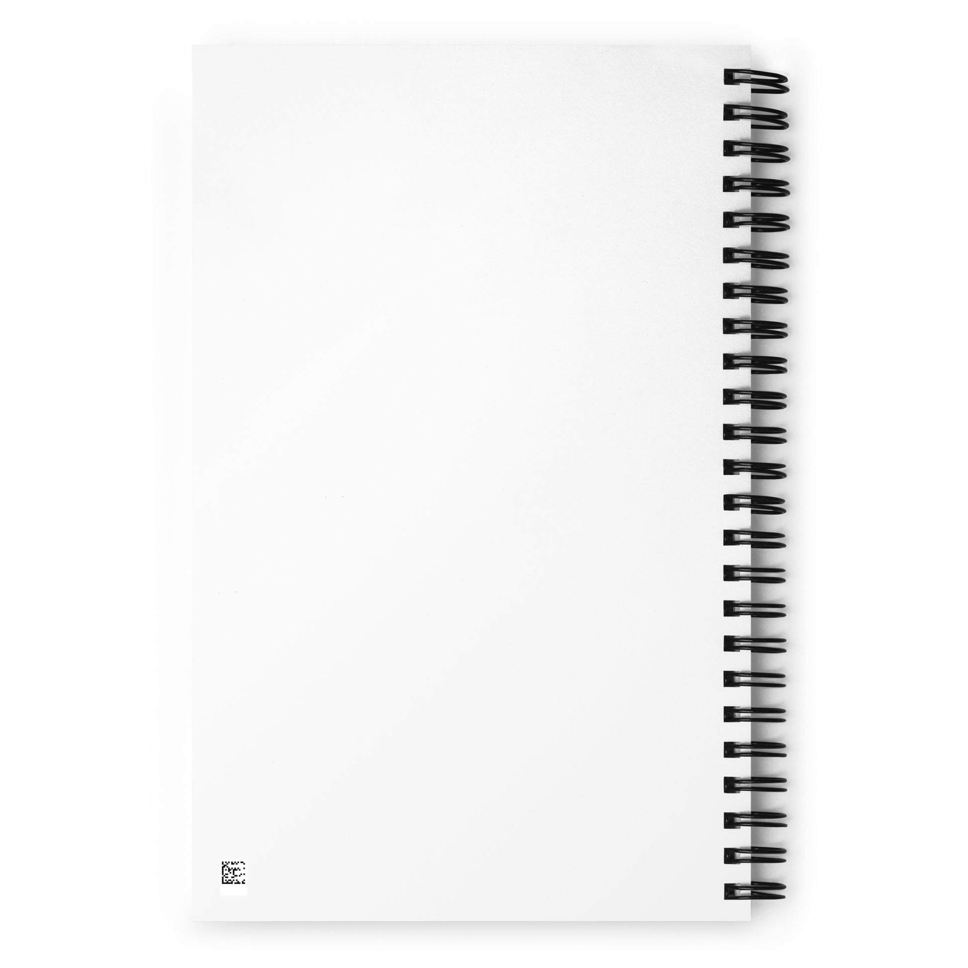 This is the back of a spiral notebook