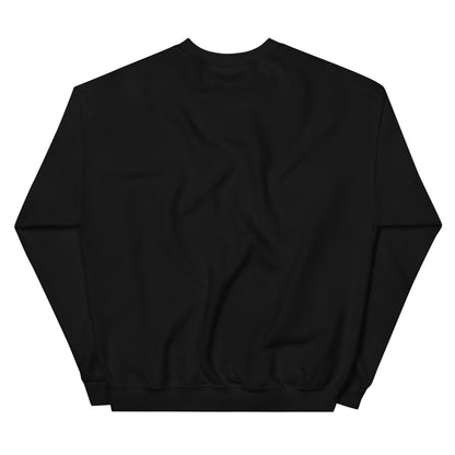 A back of a black sweatshirt.  “CREEPY ALL YEAR.”