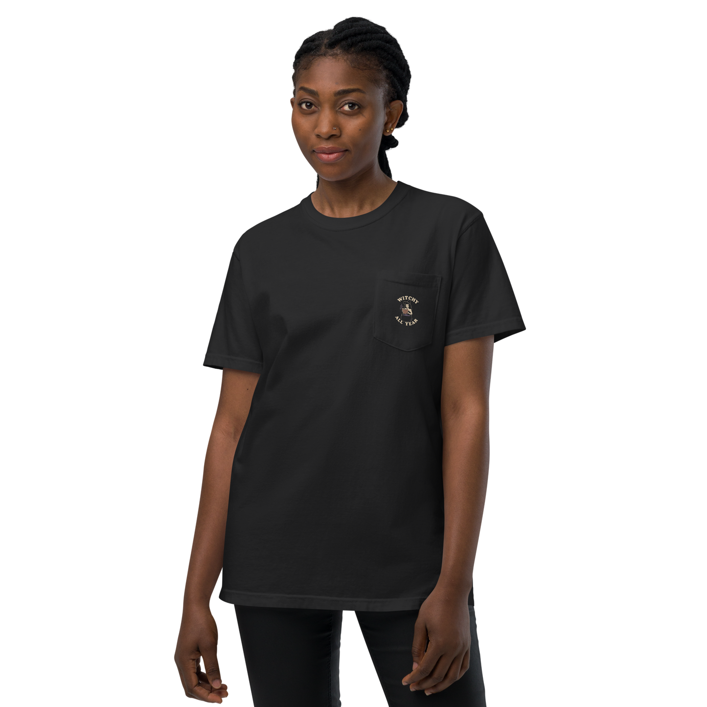 Casting Spells & Serving Looks Unisex Pocket T-shirt