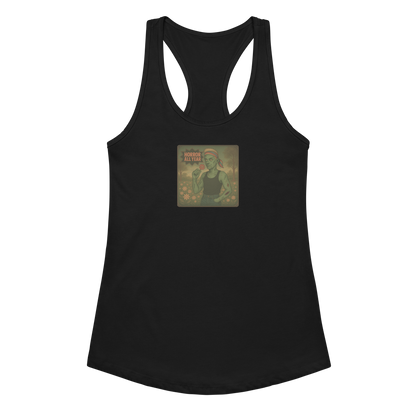 Slay All Day Women’s Fitted Racerback Tank Top